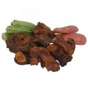 Rondelles de pieds de veau fumées halal