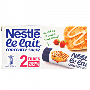 Nestlé lait concentré sucré en tube