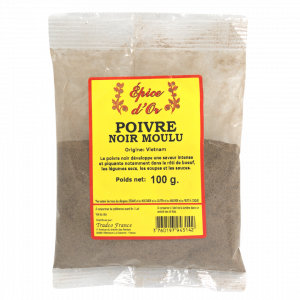 Poivre noir moulu